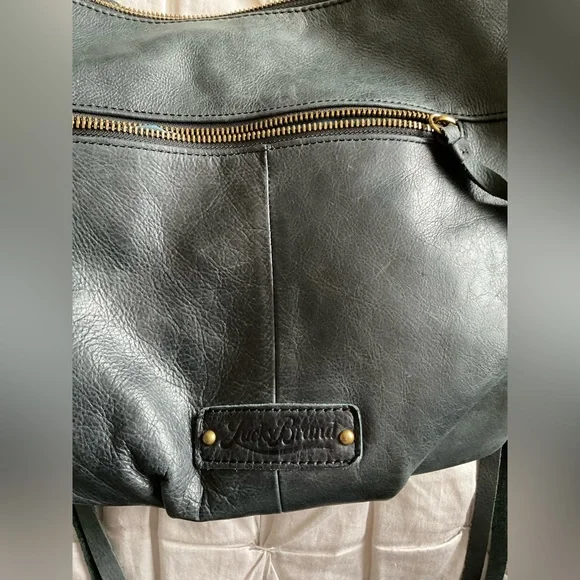 Lucky Brand saddle leather crossbody bag - Picture 7 of 12